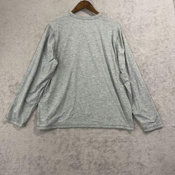 NWOT Rugged Elements Mens XL Gray Long Sleeve Crewneck Shirt Polyester/Spandex - Picture 2 of 7